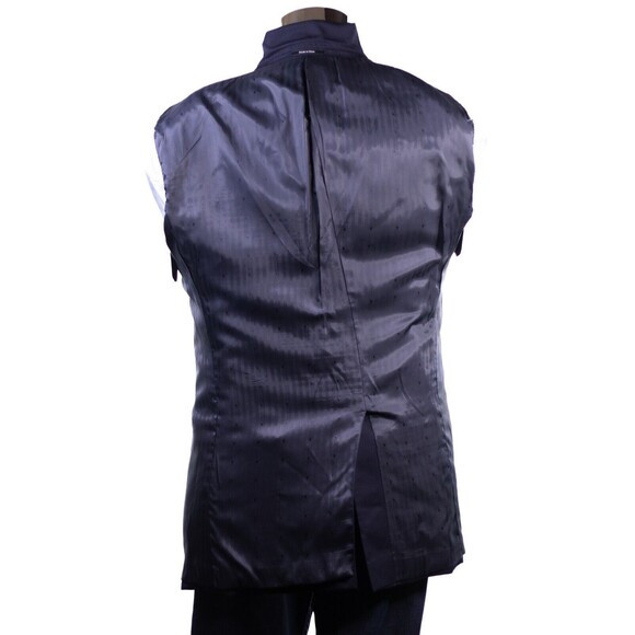 JOSEPH FEISS Mens Blue Sport Coat Jacket Blazer Wool Comfort Classic Size 41L - Picture 10 of 12